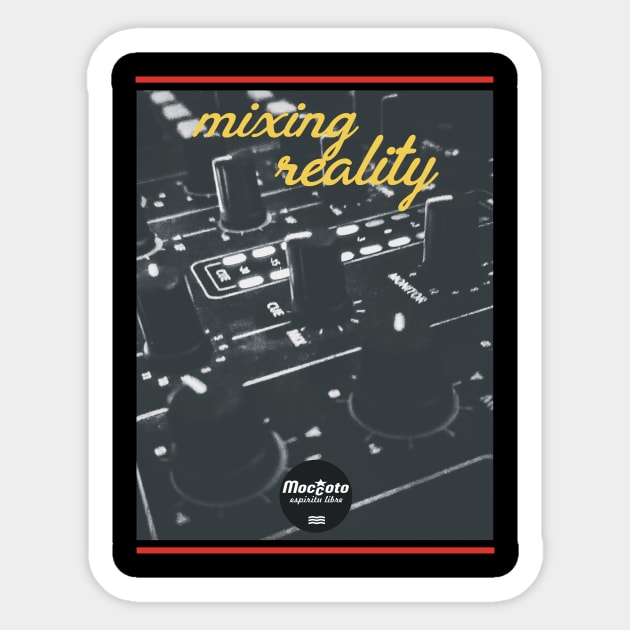 Mixing reality Sticker by Moccoto